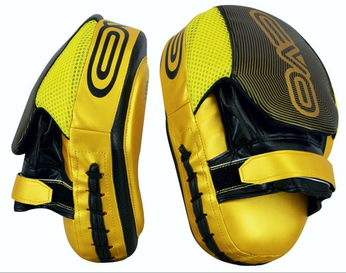 EVO Curved Boxing MMA Focus Pads Muay Thai Martial Arts Training Pad UFC PRO - Picture 6 of 46
