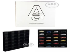 24 CAR ACRYLIC DISPLAY SHOW CASE FOR 1/43 SCALE MODELS BY AUTOART 90031