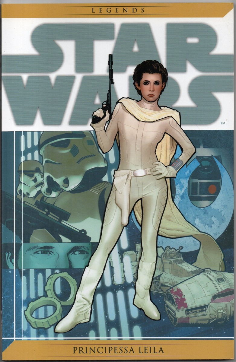 Principessa Leia Star Wars Busto Collezione Fanhome Resin Disney - Foto 7