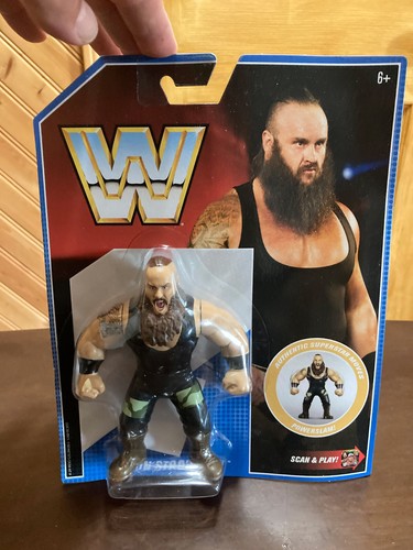2018 WWE Retro Series 8 - BRAUN STROWMAN FIGURE - ...