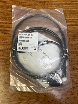 Lot of 2 [NEW] Kensington MicroSaver 2.0 K65020WW Keyed Laptop Lock 