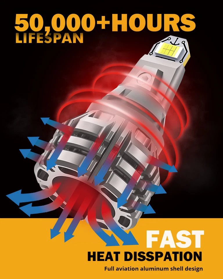 Luz de marcha atrás LED 6500 k para Dodge Ram 1500 2500 3500 2007-2018 921 T15 Foto 4 de 4