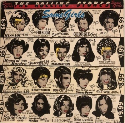 The Rolling Stones - Some Girls (LP, 1978, Canada, COC39108, Die Cut Celebrity )