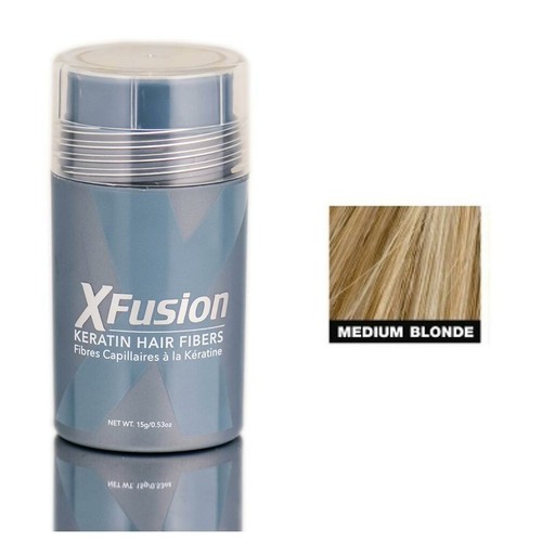 XFusion Keratin Hair Fibers Black / Dark Brown / Medium Brown / Light