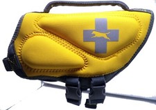 TOP PAW Neon Yellow  Gray Dog Life Jacket Vest M  NEW 