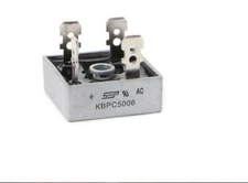 1PCS KBPC5006 Power Bridge Rectifier 50A 600V Metal Case Diode Bridge 