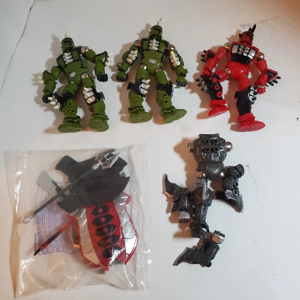 2006 Mega Bloks Mag Warriors DRACHNID & CRYMSON Target Exclusive 3 pack Bonus B4 - Image 3 of 3