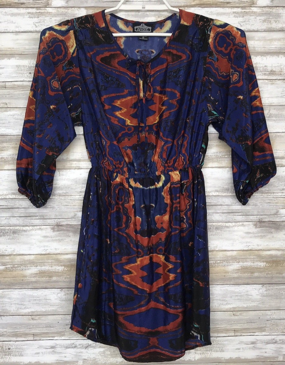 angie blue floral dress Angie Blue Embroidered Short Dress | Women's Clothing