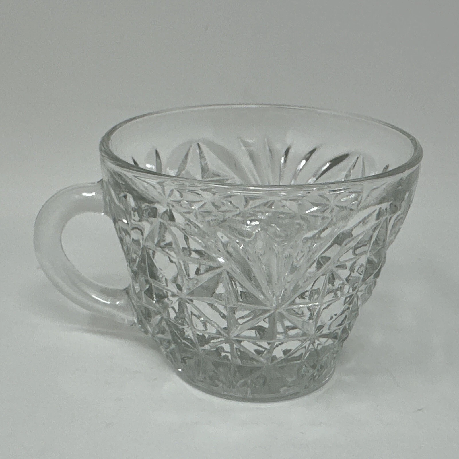 Vintage Anchor Hocking Arlington Punch Cup One Replacement Mug 6 oz Starburst