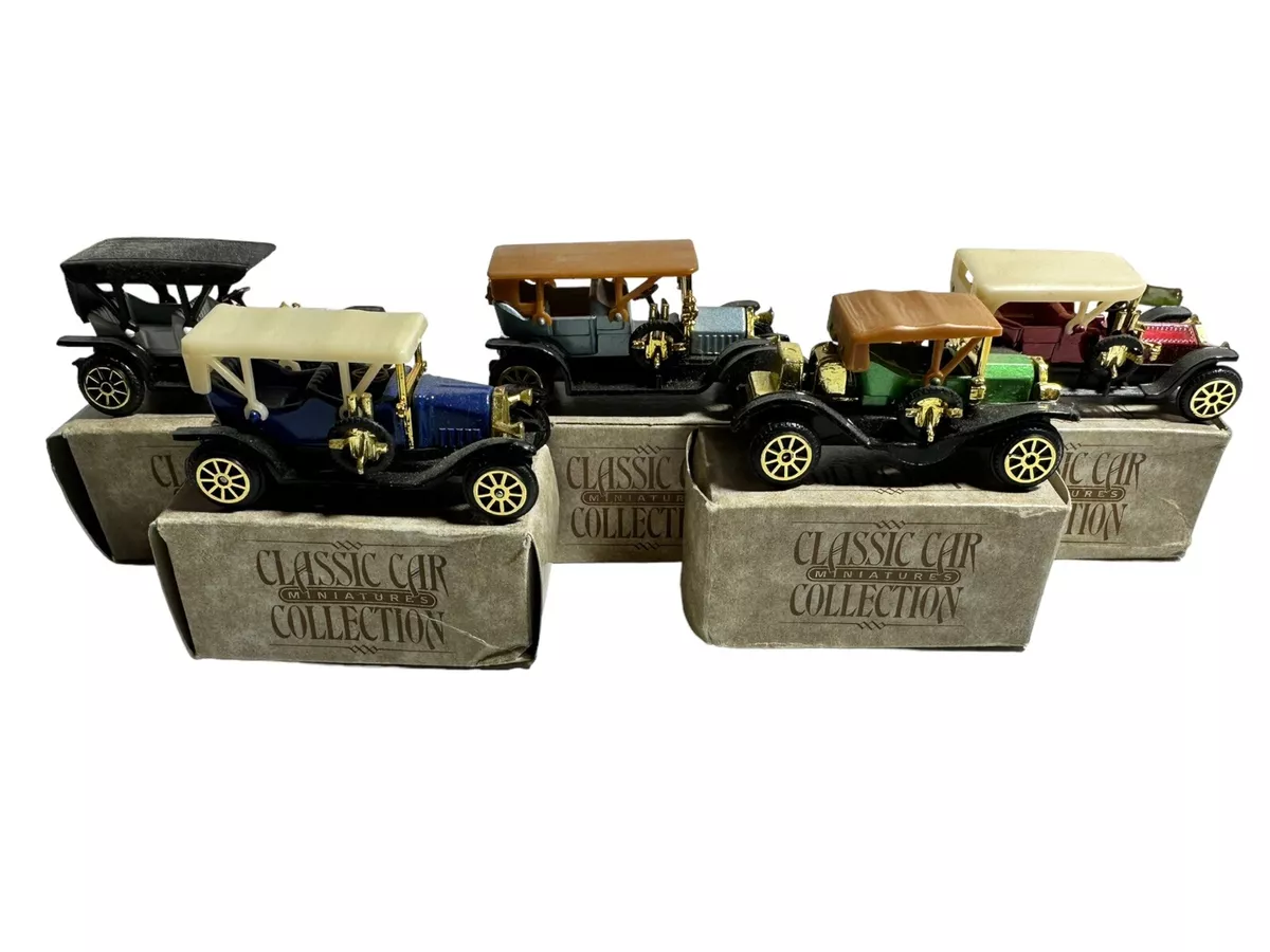 Readers Digest Miniature classic car collection lot of 5