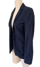 Jil Sander Navy Blue Wool Jacket Blazer Women  s EUR 34 Small German Made