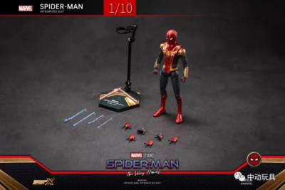 Actionfigur Marvel Spider-Man - No Way Home - INTEGRATED Suit ZD Toys 18cm