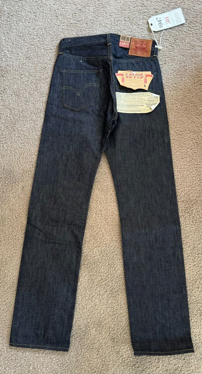 CONE MILLS LVC Levis Vintage Clothing Big E 501XX 1947 Raw CONE MILLS LVC Levis Vintage Clothing Big E 501XX 1947 Raw