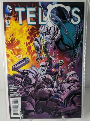 Telos #4 (2016) Sick Uppercut. DC Comics. 12 PICTURES =====