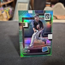 Luis Gil 2022 Donruss Optic Baseball Green Dragon Rated Rookie Card #44 #d 85/99