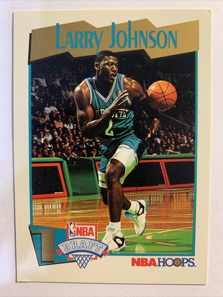 その他 LARRY JOHNSON auto Autographed Larry Johnson Jr. College sports card Plus NBA