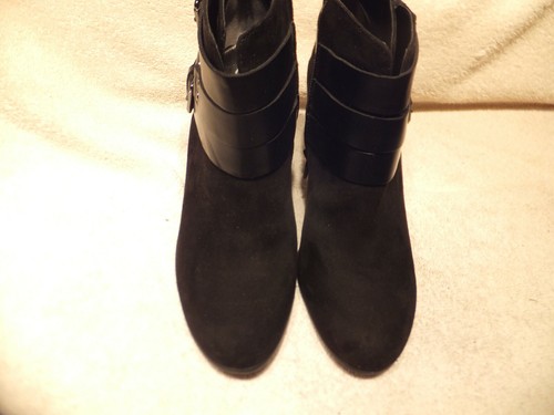 Carlos by Carlos Santana Hollie Negro Bota al tobillo Mujer 6,5M EU 36,5 Usado Una vez - Imagen 2 de 10