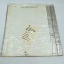 Hallmark Extra Large Album Refill AR7002 6-Pocket 5 Pages 4x6 Photos New Sealed