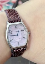 Raro orologio Ulysse Nardin Michelangelo rosa MOP quadrante diamantato