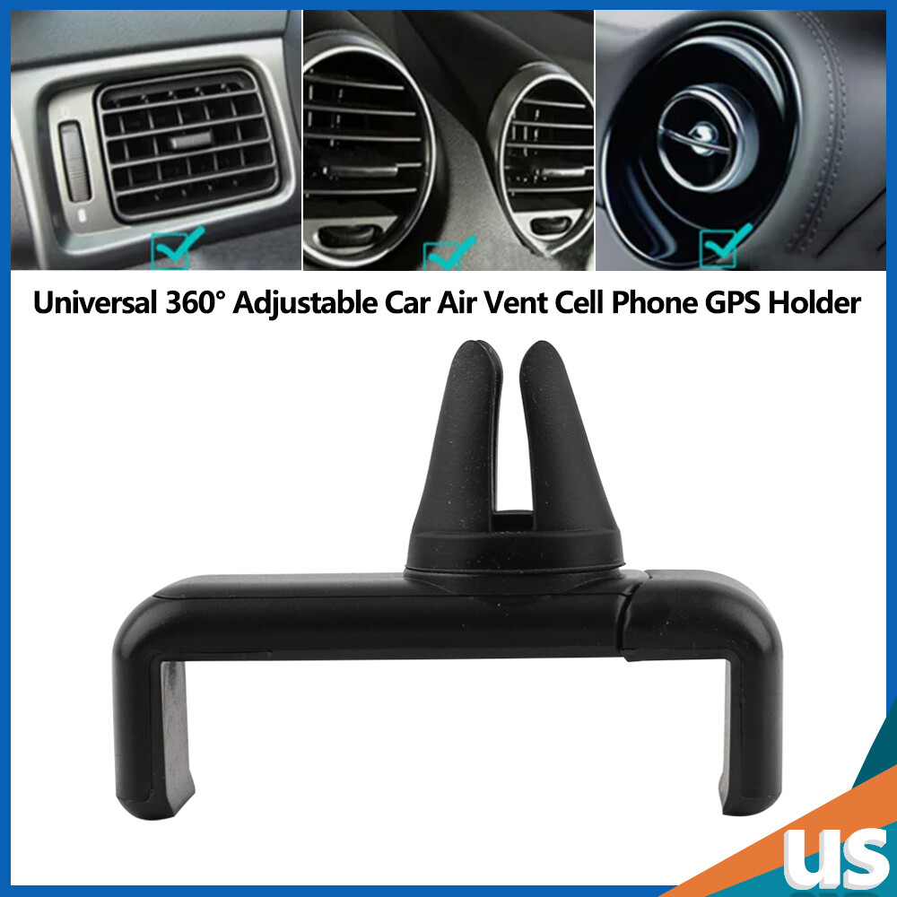 360° Universal Car Air Vent Mount Cradle Holder Stand For Mobile Phone Holder US