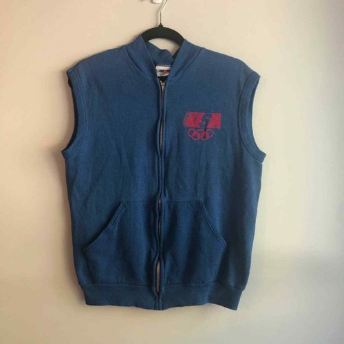 Olympics USA Sweatshirt Vest | eBay