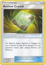 Ancient Crystal - 118/156 - Uncommon - Pokemon Ultra Prism