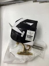 Alno A8599 Unlacquered  Brass Universal Robe Hook