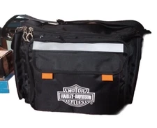 New Harley Davidson Saddle Insulated Cooler Bag Picnic Set Motorcycle (A17M)