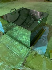 Stainless Steel Parkerizing Blueing tank, gunsmith 30"L x 30"W x 18"H with Lid