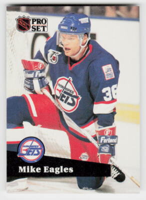 1991-92 Pro Set #518 Mike Eagles