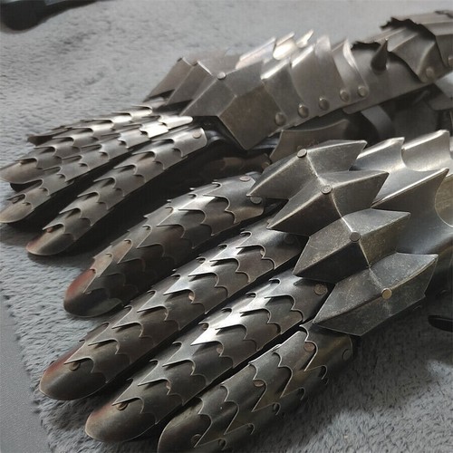 1:1 Der Herr der Ringe Sauron Metall Stahl Hand Rüstung tragbare Handschuhe Cosplay - Bild 16 von 24