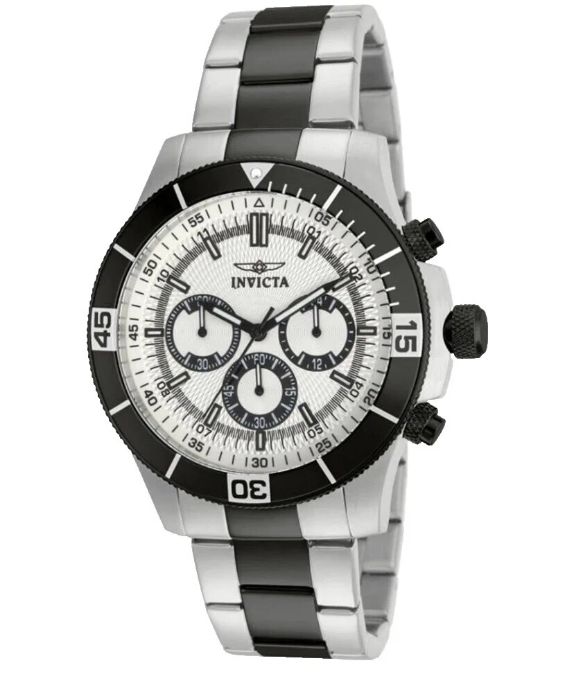 Silver Chronograph Wristwatches