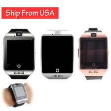 Touch Screen Bluetooth Smart Watch Pedometer Step Counter Phone Mate for Android