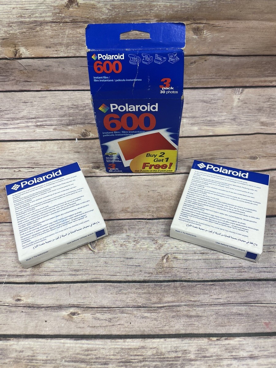 Vintage Polaroid 600 instant color film 20 exposures expired