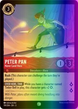 Lorcana Peter Pan - Never Land Hero 119/228 Into the Inklands LP FOIL