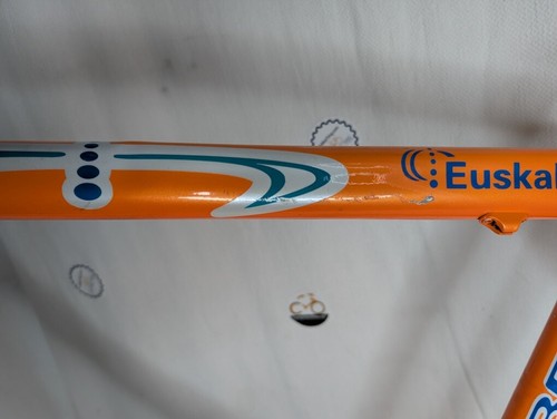 Orbea Team Euskaltel Road Frame | 56CM - Large | Columbus Starship 6000 | Orange - Picture 13 of 13