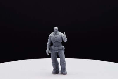 Gears Of War Richard Prescott Miniature - Resin 3D Printed- Wargame/Skirmish/D&D