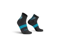 OXYBURN SOCKS STREET SHORT CUT BLACK HARBOR SOCKEN 1232 0359 SCHWARZ HELLBLAU