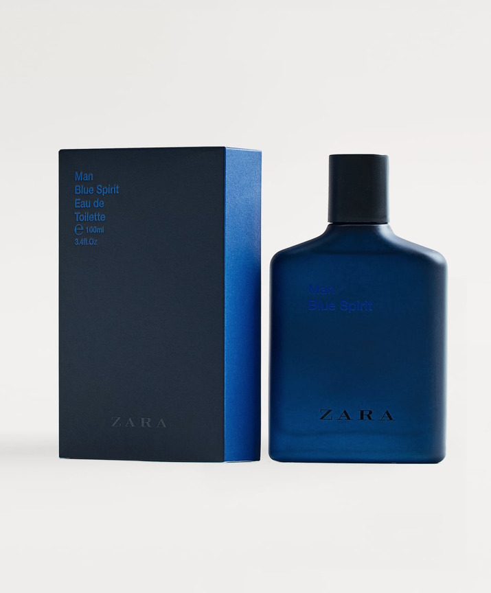 ZARA MENS BLUE SPIRIT EAU DE TOILETTE EDT FRAGRANCE 100ml Brand New and  Sealed