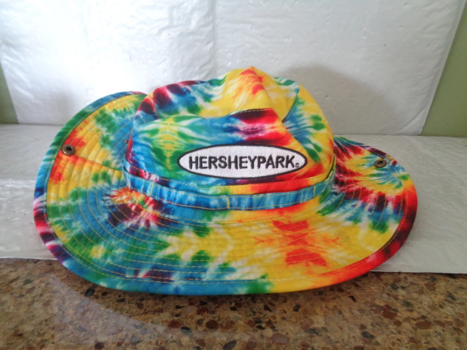 Hershey Park - Tie-Dye - Bucket Hat - Adult - Drawstring