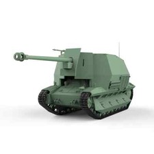 MRY-SFW SS656 1:72 25mm Military Model Kit France FCM 36 PAK40 Tank Destroyer