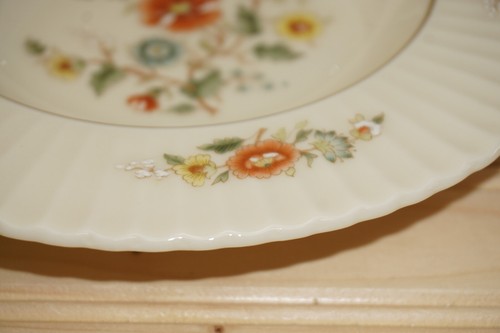 Lenox Temple Blossom (6) Rimmed Soup Bowls, 8 1/2" - Picture 7 of 9