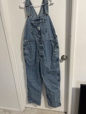 Vintage 90s Lee Dungaree Denim Overalls   Men  s Medium   Great Condition