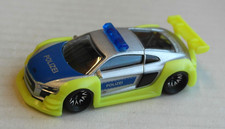 Majorette Audi R8 2. Generazione argento metallizzato/blu POLIZIA German Police Car
