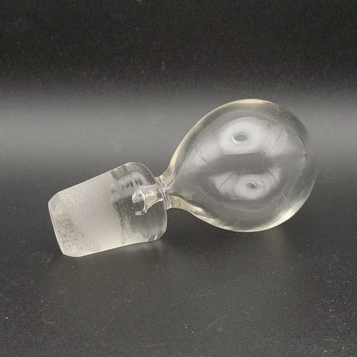 Blown Glass Clear Decanter Stopper Blenko?