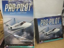 CD ROM VINTAGE 1990's SOFTWARE " PRO PILOT " manual