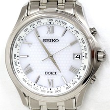 Seiko Dolce SADZ201 7B27 0AD0 Wristwatch Radio Solar Quartz Men's