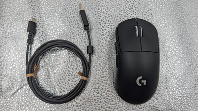 Logitech G PRO X SUPERLIGHT Wireless Gaming Mouse Black No Receiver