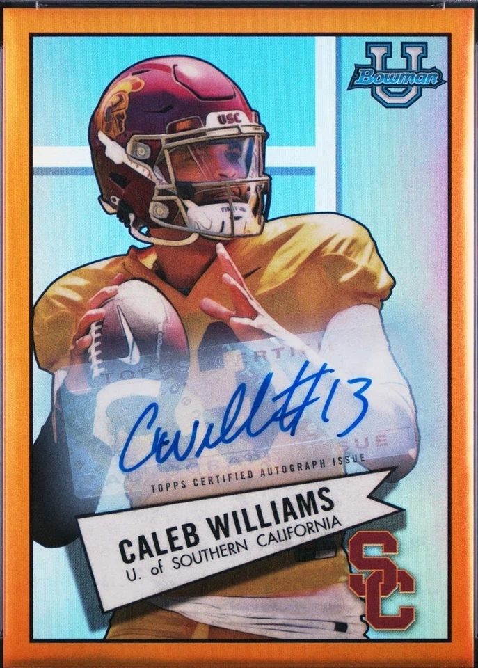 Orange Refractor Autographs