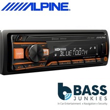 Alpine 4 x 50 Watts Mechless Bluetooth Android AUX USB Car Stereo Radio Player